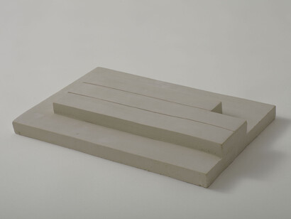 Anna-Bella Papp, Untitled, 2011, clay, 35.3 x 24.5 x 4.5 cm © the artist and Stuart Shave/Modern Art London
