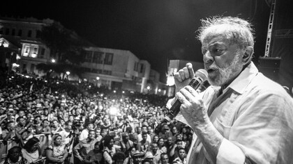 Caravana de Lula pelo nordeste em 2017. A realidade do Brasil hoje, está mais do que nunca marcada por um grande clima de descontentamento e até de não reconhecimento político e institucional da figura atual do Presidente da República