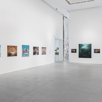 Darvish, Enrapture, exhibition view. Courtesy of Leila Heller Gallery