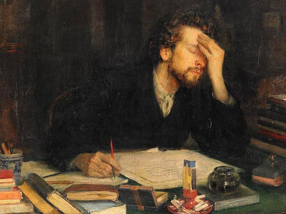 Leonid Pasternak, La agonía de la creación