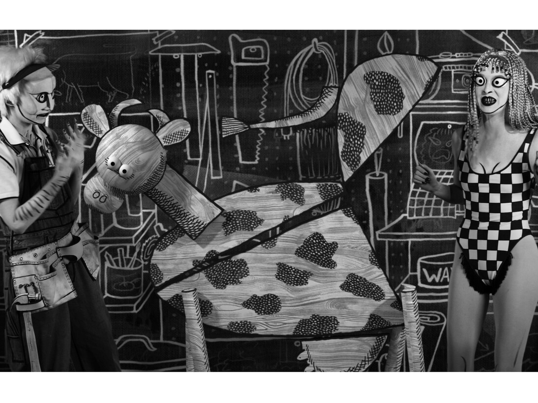 Mary Reid Kelley with Patrick Kelley, 'Swinburne’s Pasiphae', 2014 © the artists