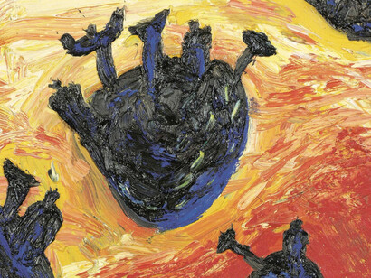 Gunter Damisch. Courtesy of Galerie Bei Der Albertina Zetter