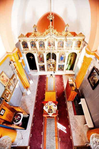 Klinci, Montenegro. Iglesia ordodoxa 
