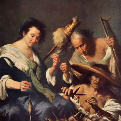 Bernardo Strozzi, "Le tre Parche"