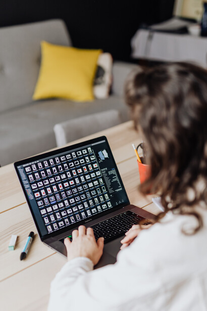 Computers make work easier by taking over tasks that are repetitive, complex, or time-consuming, and doing them faster and more accurately than humans