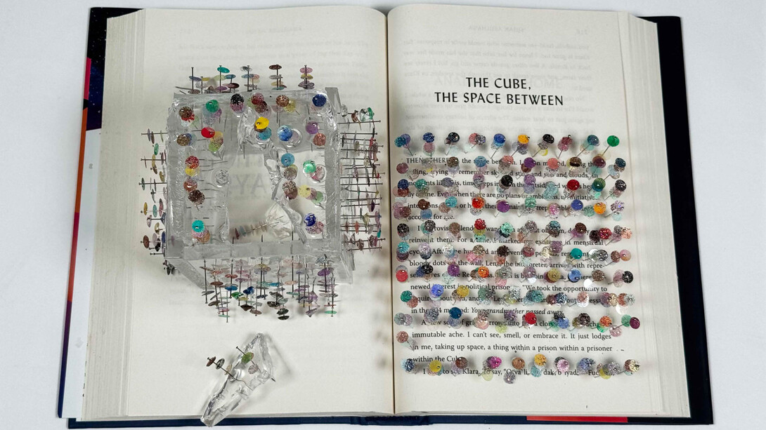 Valerie Huhn, What do I do with all this love. Courtesy of Ivy Brown Gallery