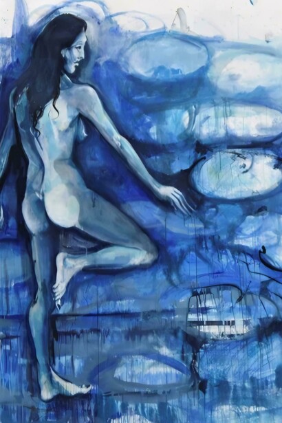 Le ninfe di Igor Borozan, dettaglio, ispirate alla leggenda della Cascata delle Marmore di Terni