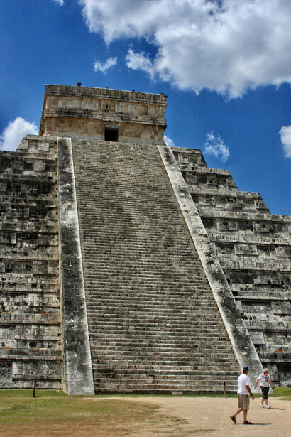 Chichén Itzá was a prominent Maya city of the Terminal Classic period, situated in Tinúm Municipality, Yucatán, Mexico