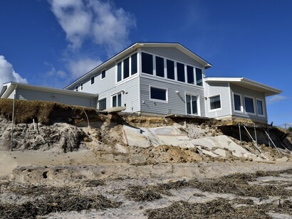 Estas casas tuvieron suerte: no salieron volando