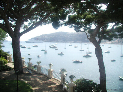 Villa Nellcôte, Villefranche-sur-Mer, Francia. Nel 1971 Mick Jagger e Bianca si sposarono a Saint Tropez, non distante dalla Villa