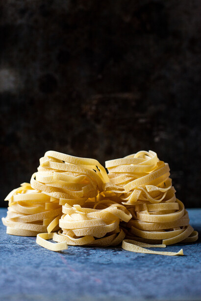 Tagliolini dopo la preparazione
