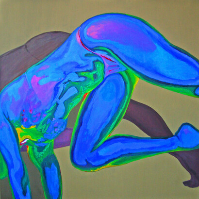 In the home of Vera Nedkova, artwork in exhibition. Courtesy of National Gallery