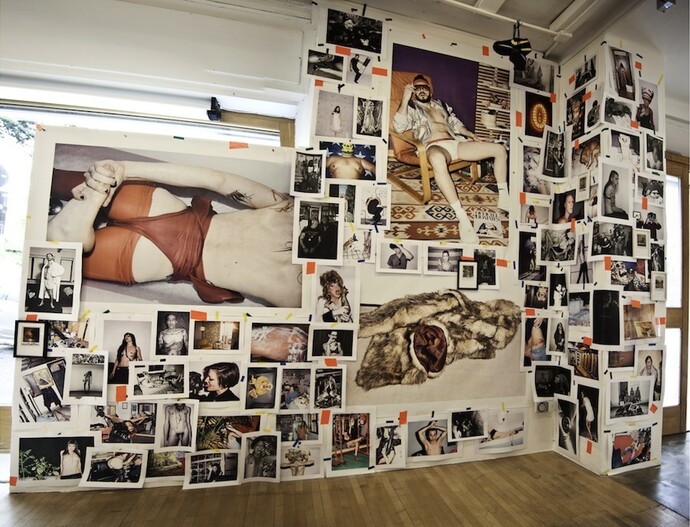 Dido Fontana, Palestra, Exhibition view, 2015, Stay Strong (Z), Boccanera Gallery