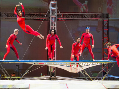 Streb Action. Courtesy of Tang Museum