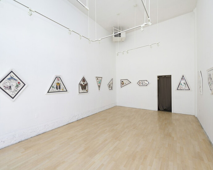 Alex Ziv, Exhibition view. Courtesy of Hashimoto Contemporary