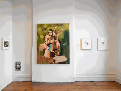 Debra Cartwright, Bodies of water: black geographies and maternal legacies, exhibition view. Courtesy of Welancora Gallery