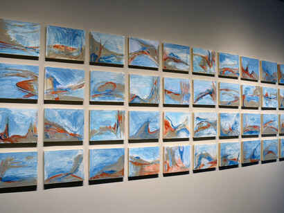 On the Wall: Sea Wall. Courtesy of Carter Burden Gallery