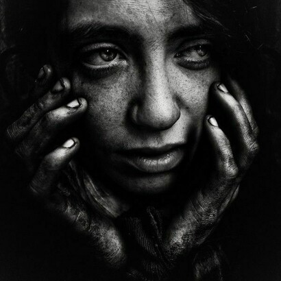 Os sem-teto. Foto: Lee Jeffries
