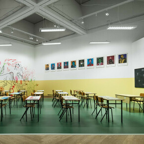 Karol Radziszewski, The classroom, exhibition view. Courtesy of Moderna Museet