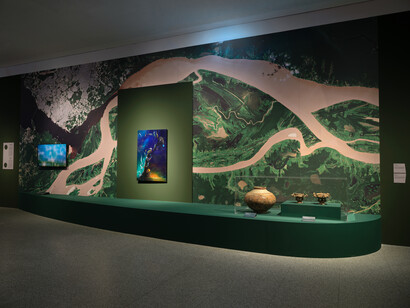 Amazônia. Indigenous worlds, exhibition view. Courtesy of Bundeskunsthalle