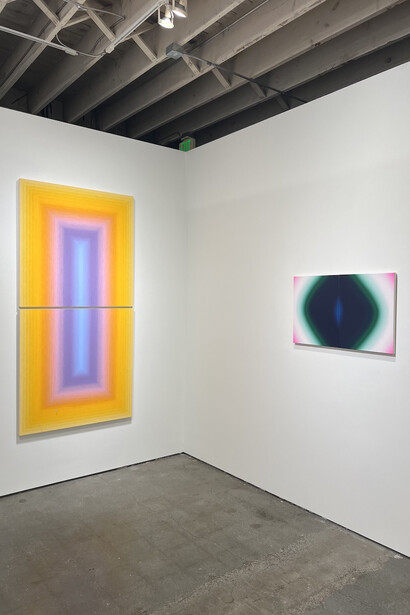 Audrey Stone, By two, exhibition view. Courtesy of Winston Wächter Fine Art Gallery