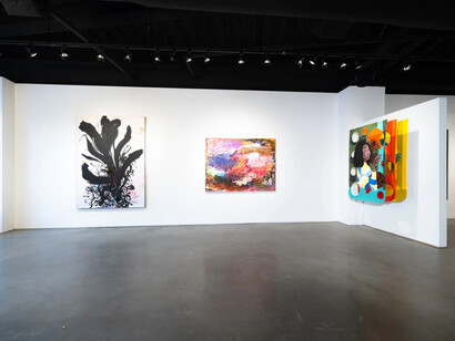 Various artists, The space we exist in, exhibition view. Courtesy of Heather Gaudio Fine Art