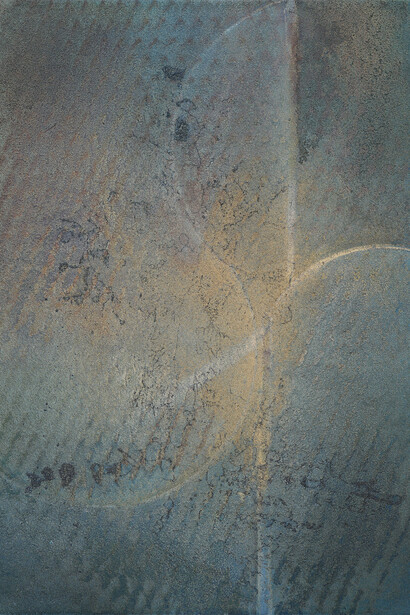 Liam Everett, Untitled (wave standing) (detail), 2026. Courtesy of Berggruen Gallery