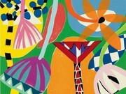 Gillian Ayres RA, Tivoli, 2011, Woodcut on Unryu-shi Japanese paper, 75gms, Edition of 30, © Gillian Ayres RA. Courtesy Alan Cristea Gallery