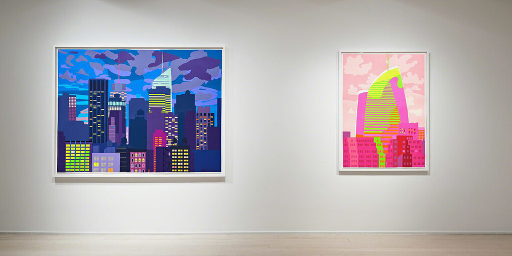 Daniel Heidkamp, Exhibition view. Courtesy of Pace Prints