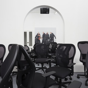 Vladislav Markov, blood thinner, low-dose aspirin, best painkillers for kids, exhibition view. Courtesy of The Address