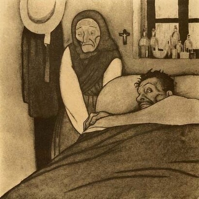 «Yo no quería morir allá, ¿sabe, madre?», Castelao