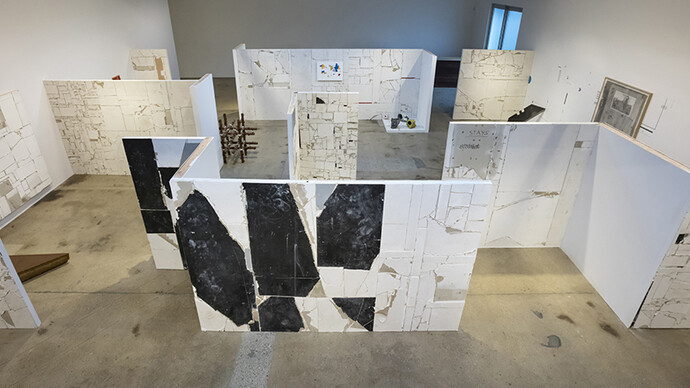 Pablo Rasgado, exhibition view. Courtesy of Steve Turner