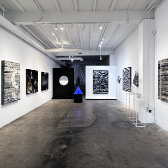 Black & White, installation view at Aliona Ortega Fine Art, Miami FL. Courtesy of Aliona Ortega Fine Art