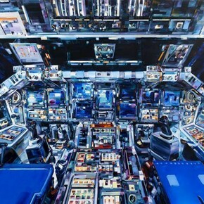 Michael Kagan, One Day This Will All Be Yours, Oil on linen, 2014, 60 x 80 inches