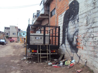 Buenos Aires. Miseria en las calles de Villa Zavaleta