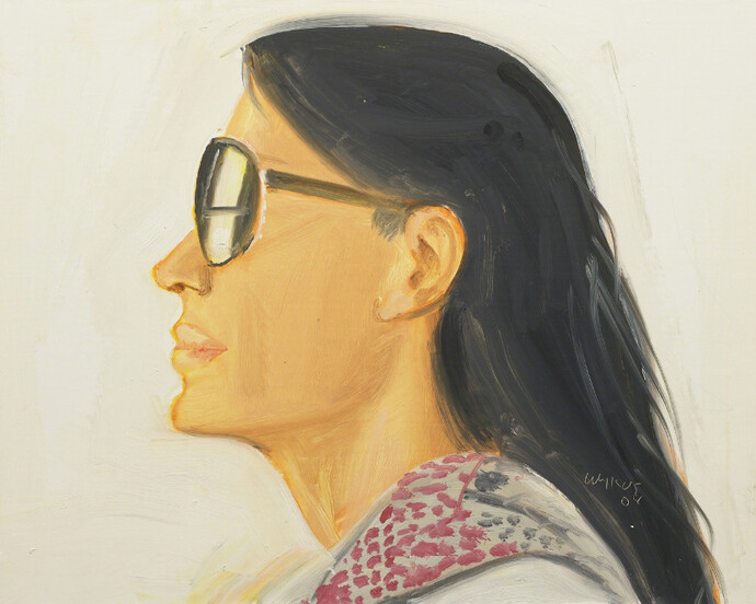Alex Katz. Courtesy of Rosenbaum Contemporary