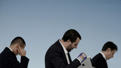 Luigi Di Maio, Matteo Salvini, Giuseppe Conte
