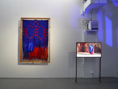 Magdalena Ciemierkiewicz, Dowry, exhibition view. Courtesy of Galeria Labirynt 