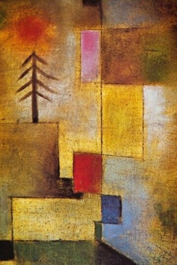 Paul Klee, Piccolo quadro di pino (1922)