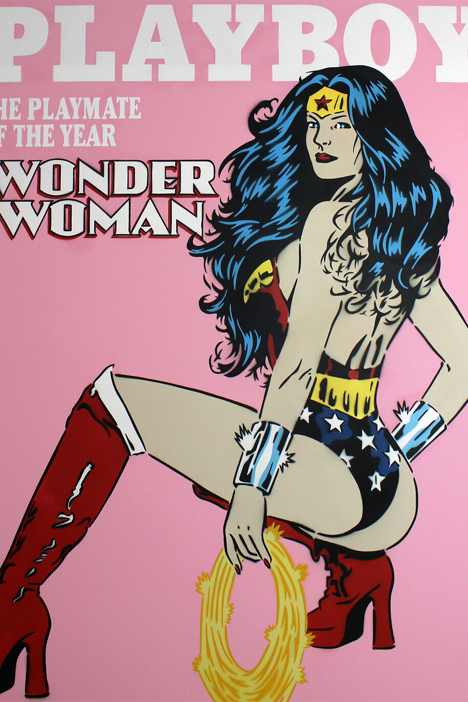 Rich Simmons, Wonderwoman Playboy Cover