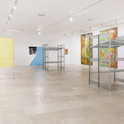 Olvidar borrar, borrar despacio, vista de exhibición. Cortesía del Museo Patio Herreriano