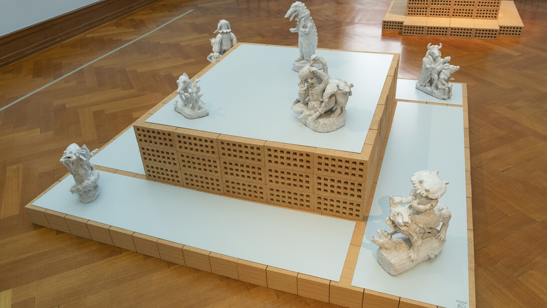 Marie Ducaté, Simultane, ausstellungsansicht. Mit freundlicher genehmigung des Musée Ariana