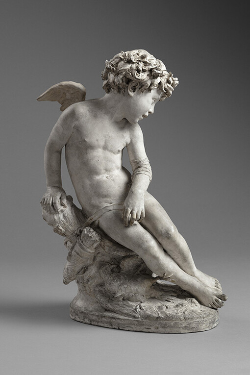 Jean-Baptiste Carpeaux (1827-1875). «Cupido Ferido». Paris, 1873. Gesso. Ny Carlsberg Glyptotek, MIN 1360