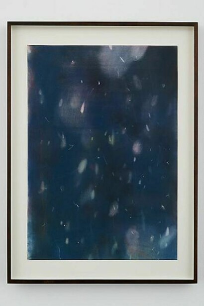Kon Trubkovich, Untitled (Snow), 2014, Mixed media on paper, 29 x 22 1/2 inches 73.7 x 57.2 cm