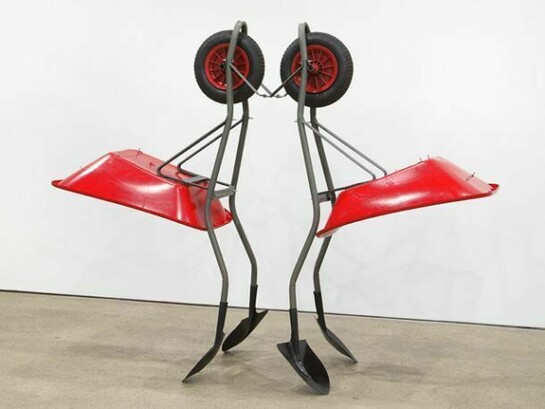 Marepe, A Coruja, 2012, Wheelbarrow, 50 x 39 3/8 x 28.94 inches (127 x 100 x 73.5 cm)