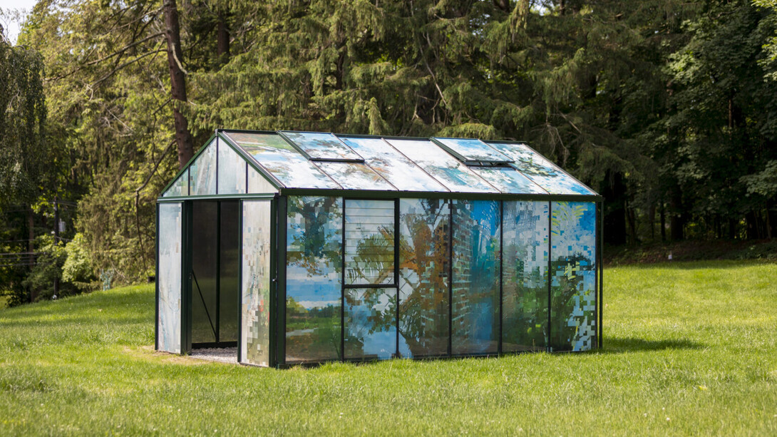 Various artists, Nature sanctuary, exhibition view. Courtesy of DeCordova Sculpture Park and Museum