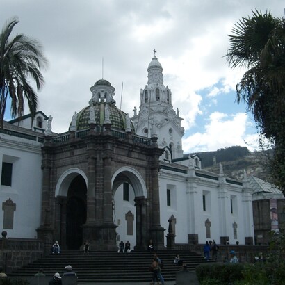 La cattedrale di Quito, Ecuador. Foto di Flavius Roversi