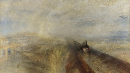 «Lluvia, vapor y velocidad. El gran ferrocarril del Oeste«, William Turner