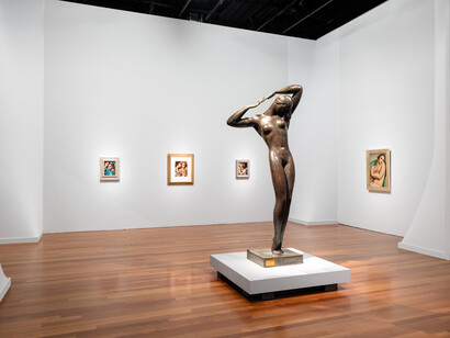 Tamara de Lempicka, exhibition view. Courtesy of Fine Arts Museums