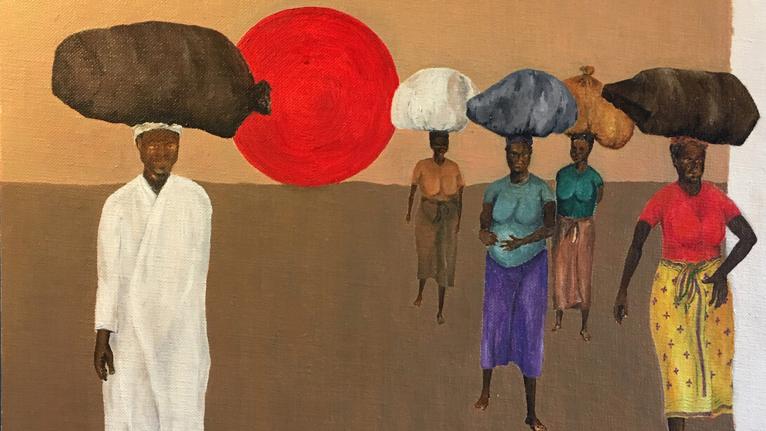 Detalle de Madre África 1, Rodrigo Gonçalves
